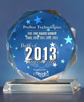 Best Of Greenville Award